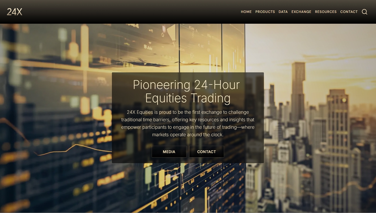 24X Equities Desktop View